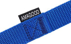 AmaGood Dog/Puppy Obedience Recall Training Agility Lead-15 ft 20 ft 30 ft 50 ft Long Leash-for Dog Training,Tie Out,Play,Safety,Camping (20 feet, Blue)