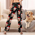 Customized Face Pajama Custom Pajama Pants with Photo for Women Mom