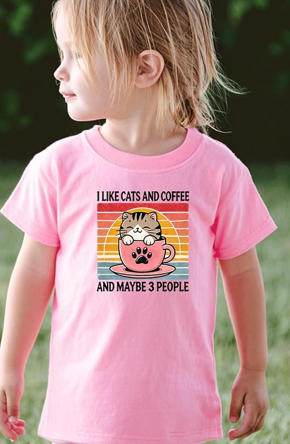 Kids Toddler Little Boys Girls T-Shirt Short Sleeve Funny Animals Graphic Letters Print Tee Top Summer Clothes