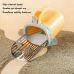 Cat Litter Scoop, Large Capacity Mess-Free Cat Litter Scooper with Bags, Spill-Proof Kitty Box Sifter, Bin Doubles as Scoop Holder