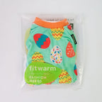 Fitwarm Easter Egg Dog Pajamas, Holiday Dog Clothes for Small Dogs Girl Boy, Pet Easter Outfit, Puppy Cat Onesie, Lightweight Velvet, Light Green, Orange, XS