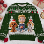 Wrappiness A Girl And Her Dog Christmas Sweatshirt - Cozy Unisex Fit Custom Shirt - Cute for Women Pet Lovers
