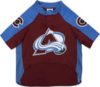 Pets First NHLPA Nathan MacKinnon Mesh Jersey for Dogs & Cats, Colorado Avalanche Nate Dogg-29, Dog Jersey, Size Large, Licensed Dog Jersey with Your Favorite Hockey Team Player