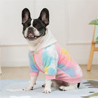 French Bulldog Clothes Dog Hoodie Sweatshirts with Pockets for Small Dogs Puppy Chihuahua Coat Clothing Pet Cat Hoodie Fleece Dog Sweaters Costume