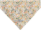 Disney Pet Bandana Winnie The Pooh Smiling Face Foliage Collage Multi Color Slip On Collar Bandana Only
