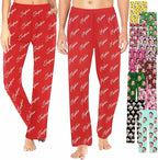 Custom Pajama Pants Customized Pajamas For Men Women Funny Xmas Pjs