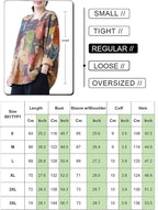 YESNO Women Christmas Sweater Graphic Printed Oversized Pullover Sweaters Casual Loose Knit Tops S01