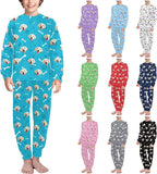 MyPupSocks Customizable Pet Lover Pajama Sets | Personalized Face Printed Sleepwear for Daughter & Son