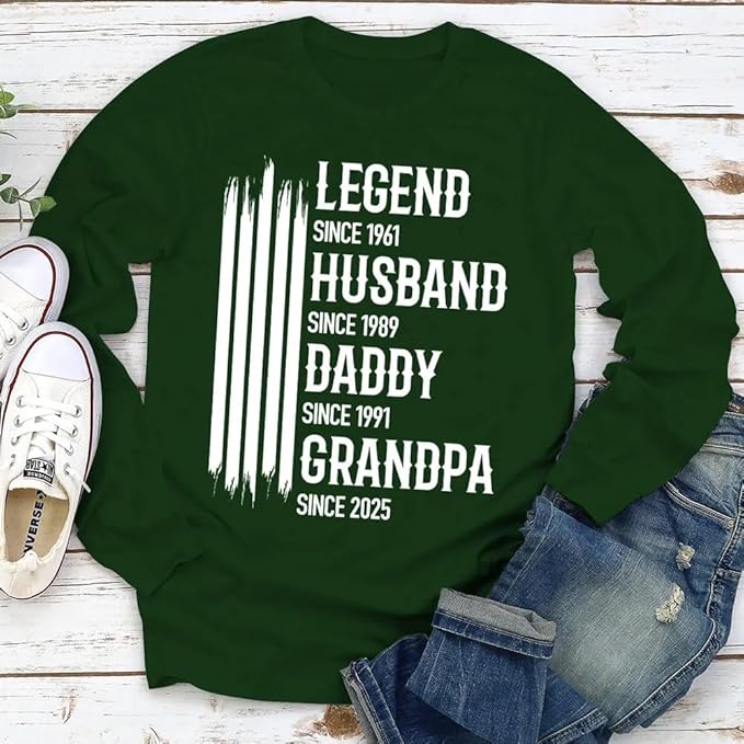 Personalized Family Shirt Gift for Dog Cat Dad Mom Pet Lovers on Fathers Mothers Day Birthday Unisex Tee Gift for Men Women