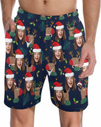 Custom Pajama Pants for Men, Personalized PJ Pants with Photos, Custom Mens Pajama Shorts, Gifts for Dad Husband