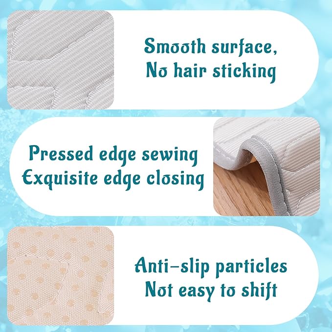 Cordless Cat Window Perch, Cats Dogs Hammock Cooling Mat, Summer Ice Silk Pad for Animal, Washable Chew-Proof Sleeping Mat(grayL)