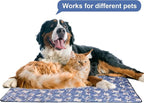 Dog Cooling Mat, Washable Dogs Cats Pet Non-Toxic Cooling Pads Summer Sleeping Kennel Mats，Pet Self Cool Ice Blanket for Indoor & Outdoor Dog Beach Essentials Medium