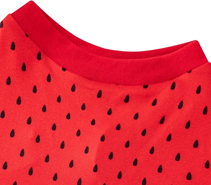 Pet Halloween Costume Dog Strawberry Costume Role Play Clothes for Thanksgiving Christmas (Red, S)