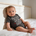 UNIFACO Unisex Baby Funny Saying Outfit Short and Long Sleeve Bodysuits Romper 0-18M