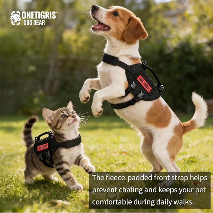 Puppy Harness, Small Dog Harness with Handle, No-Pull Pet Harness for Small Dog Cat(XXS)