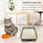 3PCS Cat Litter Box Pee Shields,Transparent Easy Clean Splash Guard for Open Top Litter Pan 14.5×11.5in- Litter Box Not Included (3, Clear)