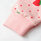 RETSUGO Toddler Baby Girls Sweatshirts Casual Pullover Crewneck Winter Long Sleeve Tops Shirts Clothes 3T-8T