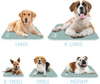 The Green Pet Shop Cool Pet Pad - Small, Sage Grey - Self-Cooling, Pressure Activated Mat for Dogs & Cats from 9-20 lbs - Non-Toxic Gel, No Water Needed