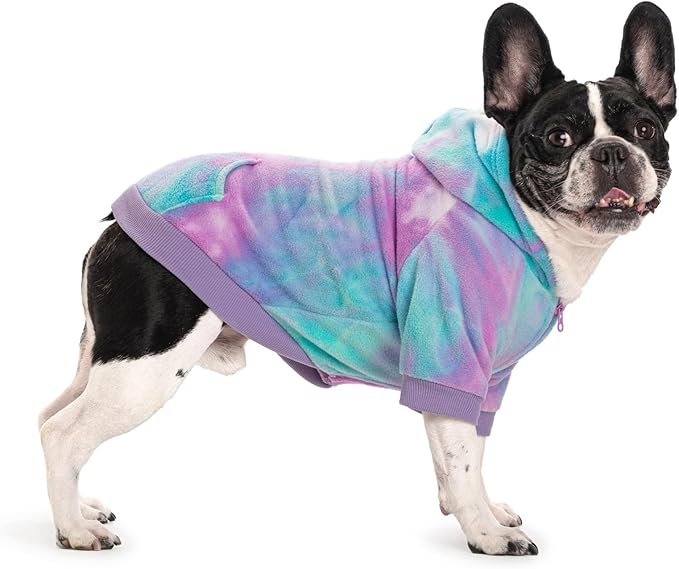French Bulldog Clothes Dog Hoodie Sweatshirts with Pockets for Small Dogs Puppy Chihuahua Coat Clothing Pet Cat Hoodie Fleece Dog Sweaters Costume