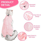 Coppthinktu Cat Recovery Suit Cat Onesie for Cats After Surgery, Breathable Cats Surgery Recovery Suit Female for Abdominal Wounds, Kitten Surgical Suit E-Collar Alternative After Spay Anti Licking