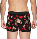Personalized Underwear for Men with Face Custom Face Boxers Customized Boxer Briefs Funny Gifts for Him Husband Boyfriend