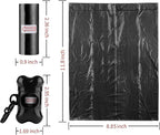 10 Pack Bone Shaped Poop Bag Dispenser Pet Waste Disposal Bag Dispenser (Random Color)