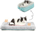 Self Warming Cat Bed, Foldable Self Heated Cat Mat Extra Warm Thermal Heating Pad 24 x 20 inch for Indoor Outdoor Cats, Non-Slip Bottom Washable Non Electric