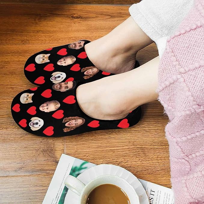 Artsadd Custom Pajamas for Women Men Family, Personalized Face Pjs Pajama Pants, Funny Pet Photo Loungewear Sleepwear Jammies