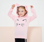 Toddler Baby Girls Clothes Long-sleeve Tie Dye Hoodie Sweatshirt Pants Hooded Outfit Set