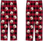 MyPupSocks Customized Face Pajamas Pants Sleep Bottoms for Men Women XS-2XL