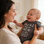 UNIFACO Unisex Baby Funny Saying Outfit Short and Long Sleeve Bodysuits Romper 0-18M