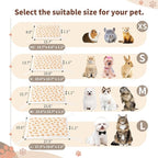 Reversible Silent Cat Bed Self Warming Pet Pad Thin Style Mat Washable Cushion Pad, Pad for Window Perch Outdoor Cat Houses, for Cats, Small Dogs, Rabbits, Non Electric,(Brown Puppy,M)