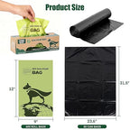 Dog Waste Station Outdoor, Pet Waste Disposal Station Rustproof Aluminum with 10 Gallon Trash Can, 600 Dog Poop Bags & 50 Liners for Parks, Trails, HOA Communities, Backyards