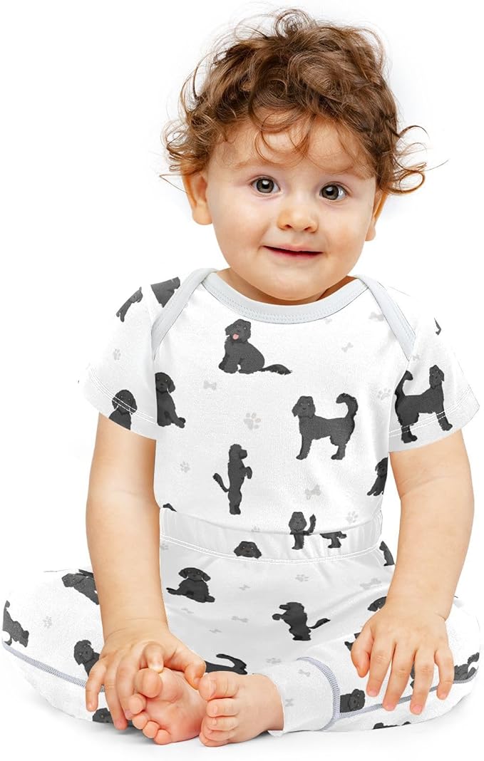 Baby Clothes Set Infant Bodysuits Pants Sets 0-24M For Boys Girls