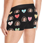 M YESCUSTOM Custom Boxers Briefs for Men Personalized Boxers with Face Mens Funny Underwear with Photo XS-5XL