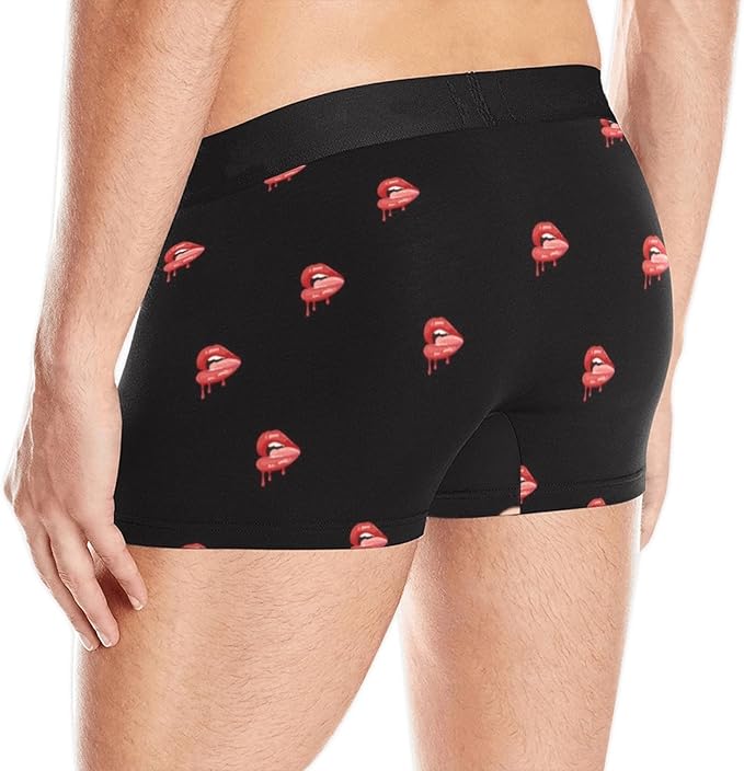 M YESCUSTOM Custom Boxers Briefs for Men Personalized Boxers with Face Mens Funny Underwear with Photo XS-5XL