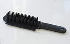 FURemover Plus Pet Hair Rubber Brush with Squeegee, Easily Remove Fur and Lint from Clothing, Carpets and Furniture, Gently Groom Dogs and Cats Wet or Dry, Black, 2 Pack