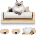 Big Cat Wall Shelves with 3 Steps, Wall Furniture for Large Cats, Feeding Shelf, Mounted Cat Bed, Easy Installation Modern and Durable Shelves for Cats.