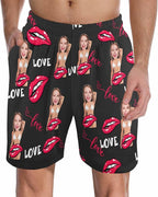 Custom Pajama Pants for Men, Personalized PJ Pants with Photos, Custom Mens Pajama Shorts, Gifts for Dad Husband