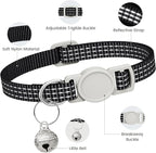 5 Pack Reflective-Breakaway Cat Collars with Bells,Adjustable Small Cat Collar,Ideal for Girl Cats Male Cats Kittens Puppies,Pet Supplies Stuff Accessories 7.9" - 13" (5 Classic Colors)