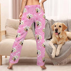 Customized Face Pajama Custom Pajama Pants with Photo for Women Mom