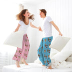 Custom Pajama Pants for Women Men, Personalized 67 Name Photo PJ Family Six Seven Matching Sleep Bottoms Birthday Xmas Gifts