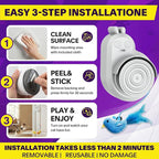 Interactive Cat Toys for Indoor Cats: Automatic Electric Flying Bird Feather & Mouse Wand, Rechargeable Electric Hanging Play Chase Exercise Moving Enrichment Toy for Bored Kittens and Adult Cats