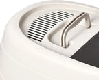 Amazon Basics No-Mess Hooded Enclosed Cat Litter Box with Odor Control and Swinging Door, Standard, 21" x 16" x 15", Multicolor