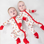 LollyBanks Baby Pajamas, Baby Romper 95% Bamboo Viscose and 5% Spandex