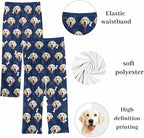 Custom Couple Pajama Pants Sock with Funny Face, Personalized PJ Anniversary Birthday Women Men Pants