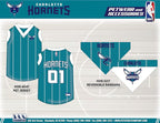 Pets First NBA Charlotte Hornets Dog Jersey, Large - Tank Top Basketball Pet Jersey