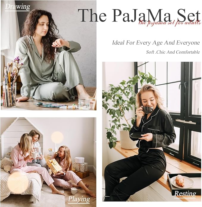 Custom Face Pajamas for Women Men,Personalized Dog Cat Pet Pajamas Set,Christmas Long Sleeve Sleepwear Pjs