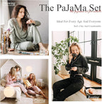 Custom Face Pajamas for Women Men,Personalized Dog Cat Pet Pajamas Set,Christmas Long Sleeve Sleepwear Pjs
