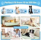 Mora Pets Dog Cooling Mat Breathable Cooling Pad for Dog Cats Washable Pet Cooling Mat for Indoor Outdoor Pets with Non-Slip Bottom 28 x 22 inch Small